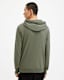 Brace Pullover Brushed Cotton Hoodie