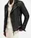 Conroy Textured Leather Biker Jacket