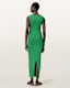 Katarina Boat Neck Slim Fit Maxi Dress