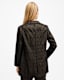 Aleida Leopard Print Shimmer Blazer