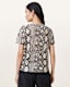 Anouk Snake Print Merino Wool T-Shirt