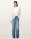 Malorie Asymmetrical Long Sleeve Top
