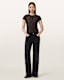 Ellie Mesh Leopard Print T-Shirt