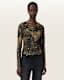 Hallie Cowl Neck Slim Fit Top