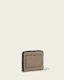 Lena Hex Leather Zip Wallet