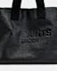 Izzy Logo Leather Tote Bag