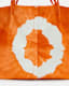 Hannah Tie Dye Leather Tote Bag