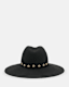 Whitley Textured Eyelet Wool Fedora
