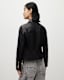 Vela Leather Biker Jacket