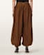 Harrie Linen Blend Baggy Fit Trousers