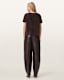 Jett Wide Leg Leather Trousers