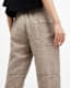 Val Linen Blend Cargo Trousers