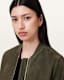 Orten Suede Bomber Jacket