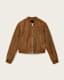 Orten Suede Bomber Jacket