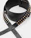 Leonie Wide Studded Leather Belt