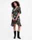 Meagan Batu Wrap Over Mini Dress
