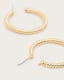 Beck Rope Hoop Earrings
