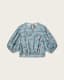 Peony Lace Trim Cropped Top