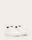 Vix Low Top Round Toe Leather Trainers