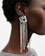Viola Large Chain Fringed Earrings