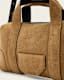 Ares Compact Suede Crossbody