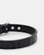 AllSaints Rocks Leather Bracelet
