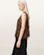 Clara Lace Trim Sleeveless Top