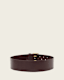 Leo Leather Wide Belt