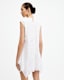 Audrina Embroidered Asymmetric Mini Dress