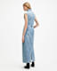 Blair Sleeveless Denim Maxi Dress