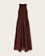 Zenia Sleeveless Asymmetric Midi Dress
