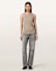 Katarina Boat Neck Slim Fit Tank Top