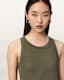 Rina Crew Neck Sleeveless Tank Top