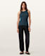 Rina Crew Neck Sleeveless Tank Top