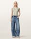 Ellie Mesh Floral Print Slim T-Shirt