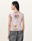 Ellie Floral Print Mesh T-Shirt