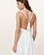 Parachute Limited Edition White Silk Dress