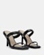 Ava Leather Heeled Sandals