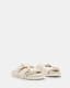 Khai Two Strap Suede Eyelet Sandals