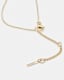Bolt Gold-Tone Pendant Necklace