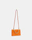 Yua Leather Removable Chain Clutch Bag