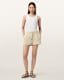 Aleida Drawcord Waist Tailored Shorts