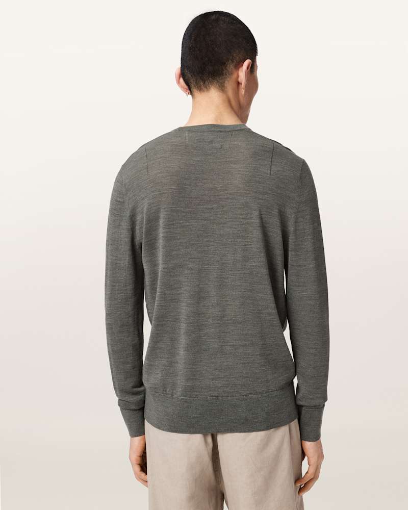 Mode Merino Crew Neck Ramskull Jumper