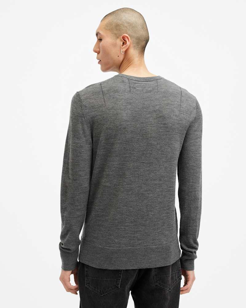 Mode Merino Crew Neck Ramskull Jumper