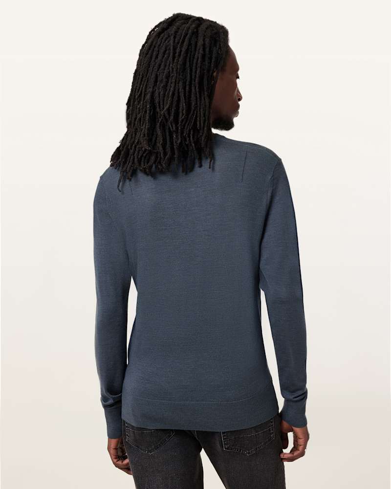 Mode Merino Crew Neck Ramskull Jumper