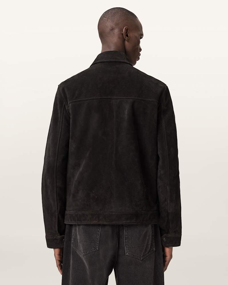 Nates Suede Slim Fit Jacket