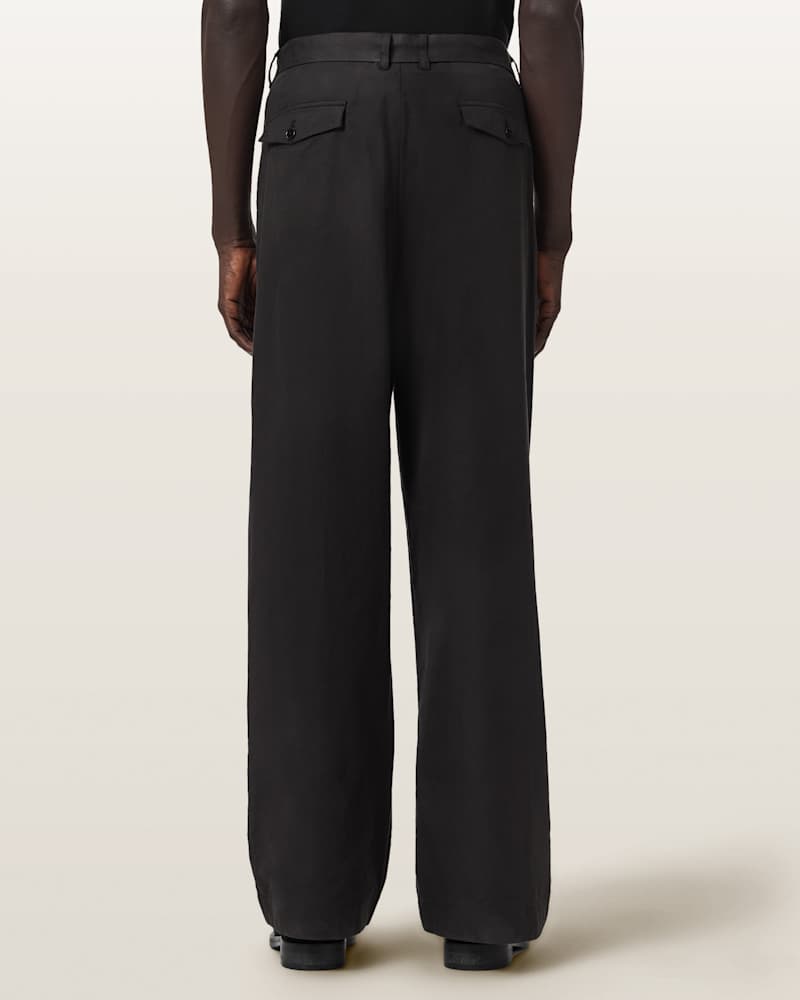 Conway Wide Leg Pleated Trousers