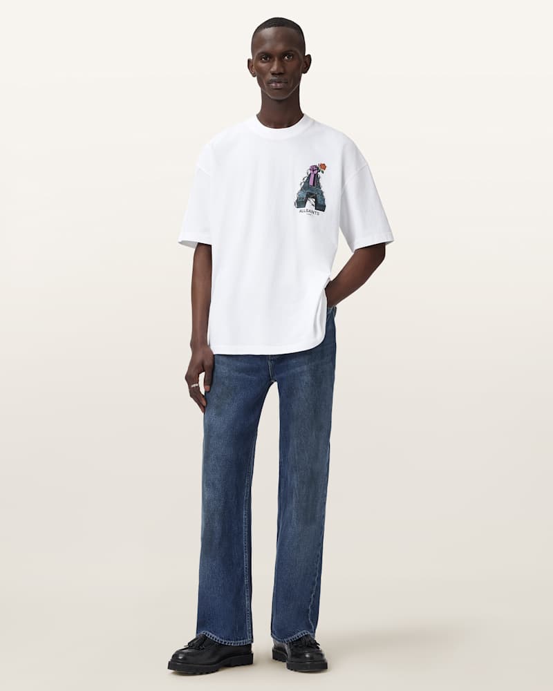 Defiance Oversized Graphic T-Shirt