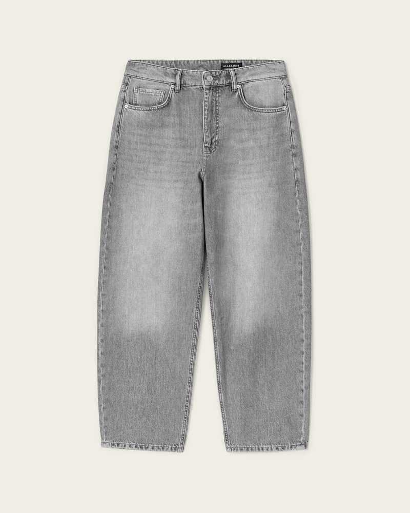 Curve Barrel Leg Denim Jeans