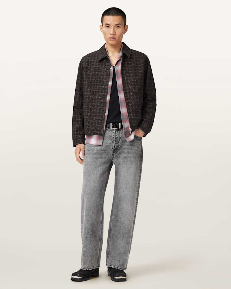 City Hall Check Jacket